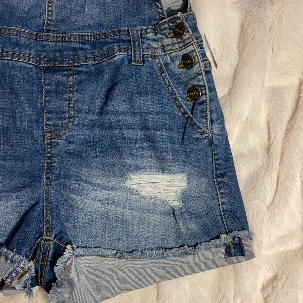 Vanilla Star Distressed Denim Jean Shortall - Picture 4 of 12